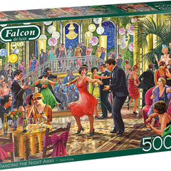 Falcon Deluxe Dancing the Night Away Jigsaw Puzzle (500 Pieces)