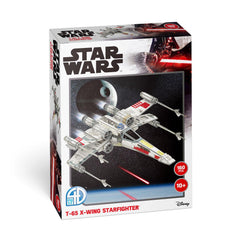 Star Wars T-65 X-Wing Star Fighter 3D Model Puzzle