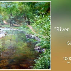 River Bend, Exmoor,  Gill Erskine-Hill  Jigsaw Puzzle (1000 Pieces