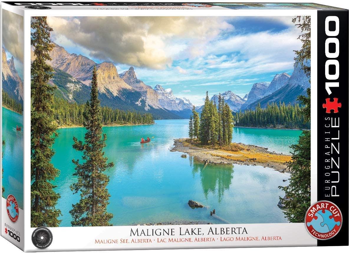 Eurographics Maligne Lake Alberta Jigsaw Puzzle (1000 Pieces)