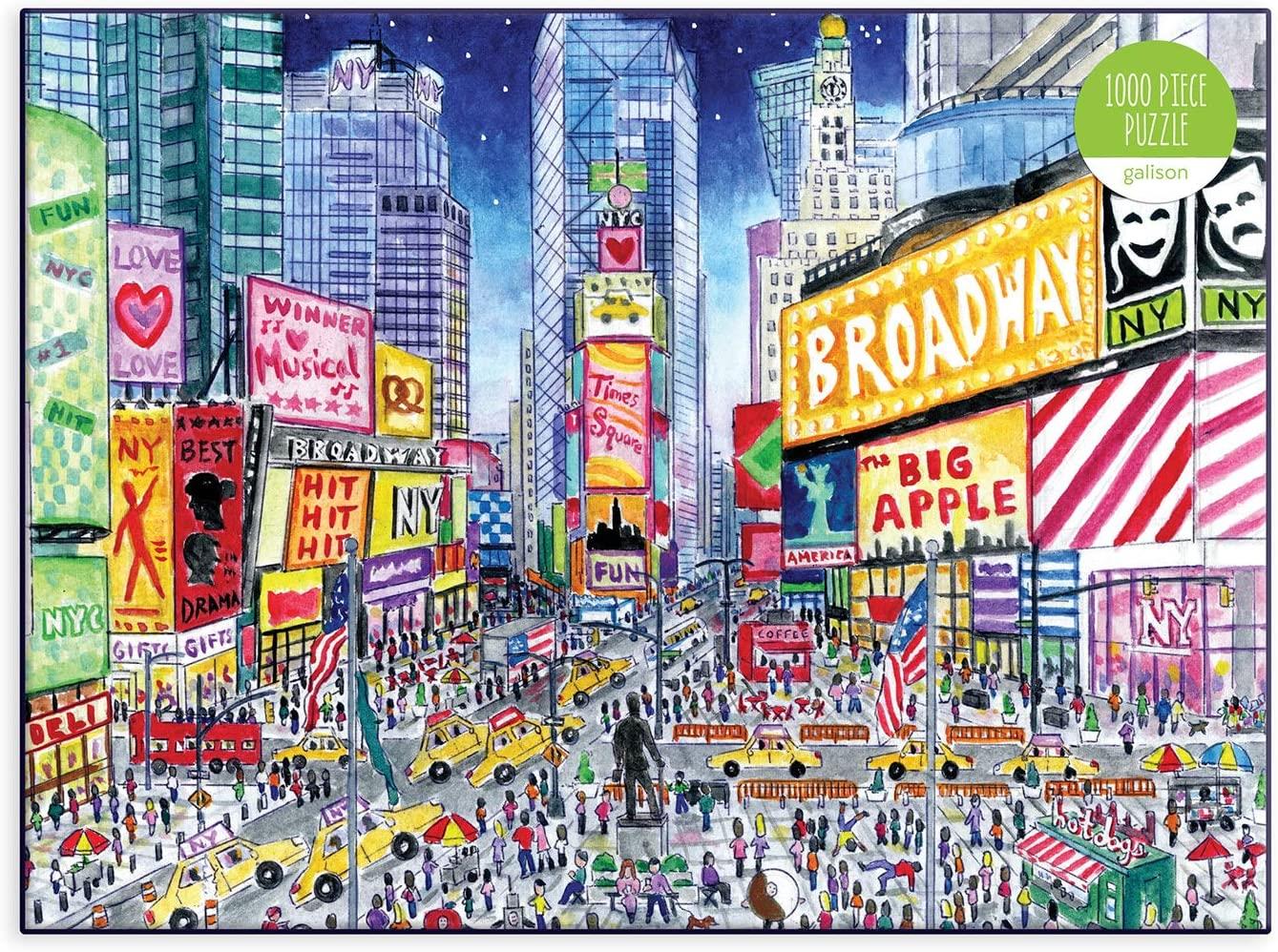Galison Times Square, Michael Storrings Jigsaw Puzzle (1000 Pieces)
