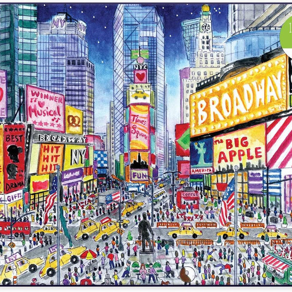 Galison Times Square, Michael Storrings Jigsaw Puzzle (1000 Pieces)