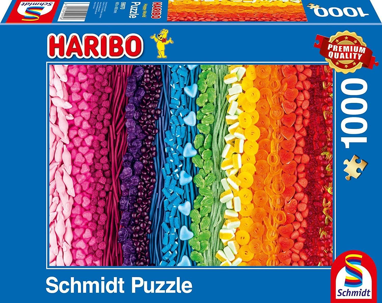 Schmidt Haribo Happy World Jigsaw Puzzle (1000 Pieces)