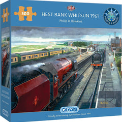 Gibsons Hest Bank Whitsun 1961 Jigsaw Puzzle (500 Pieces)