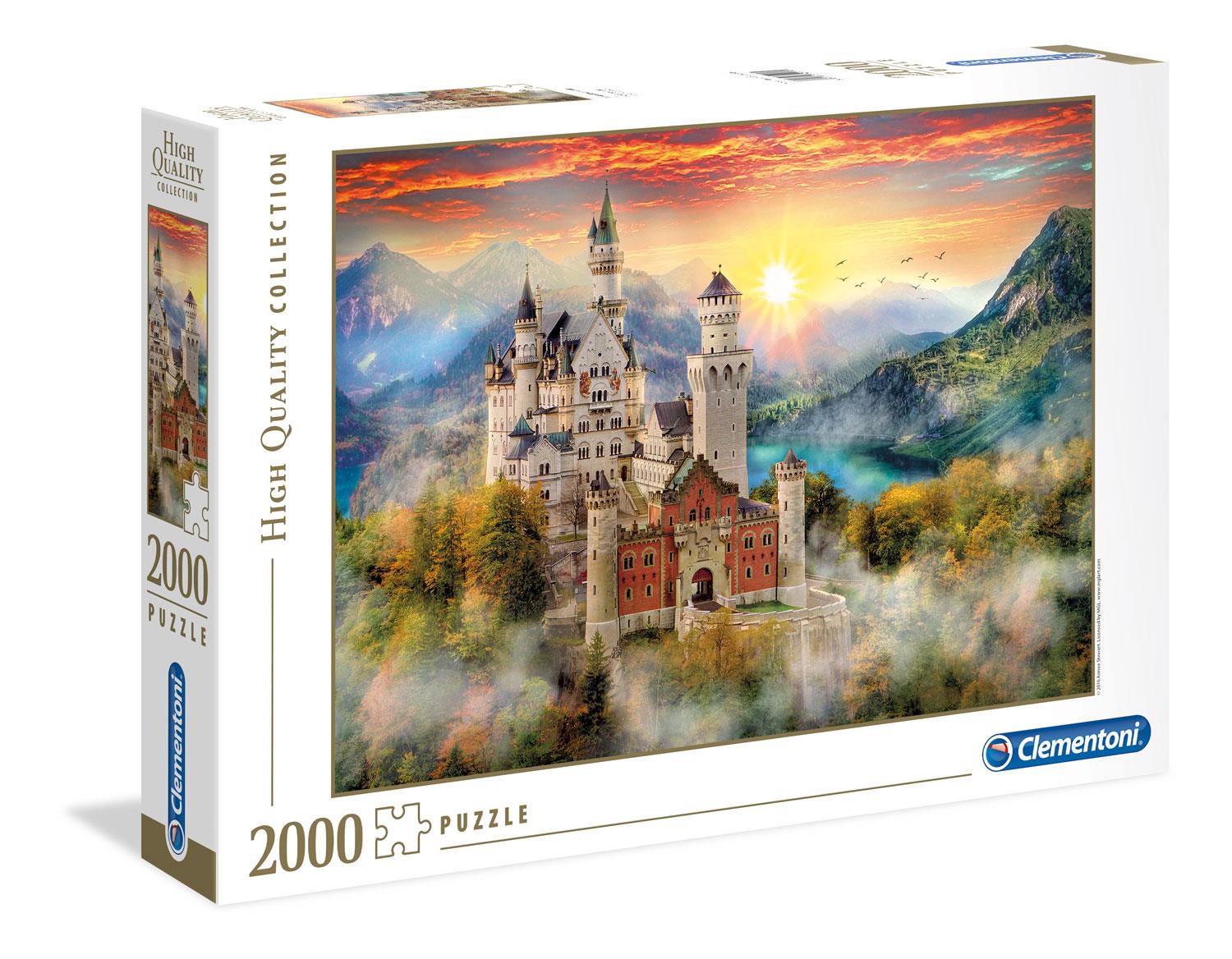 Clementoni Neuschwanstein High Quality Jigsaw Puzzle (2000 Pieces)