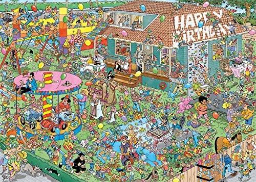 Jan Van Haasteren Children's Birthday Party Jigsaw Puzzle (1000 Pieces)