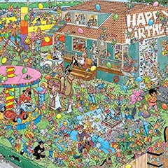 Jan Van Haasteren Children's Birthday Party Jigsaw Puzzle (1000 Pieces)