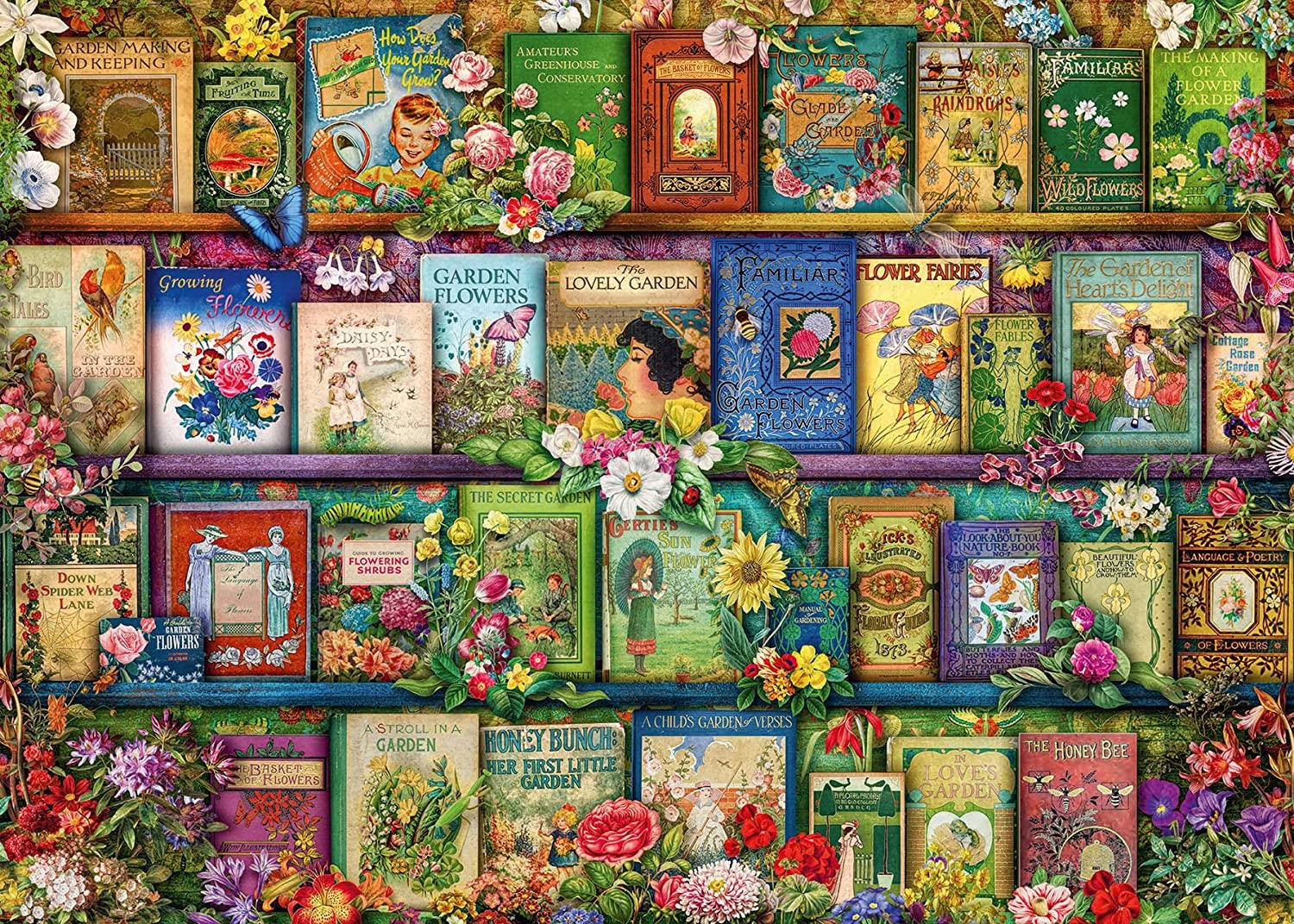 Ravensburger Vintage Summer Garden, Aimee Stewart Jigsaw Puzzle (1000 Pieces)