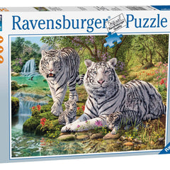 Ravensburger White Tigers Jigsaw Puzzle (500 Pieces)