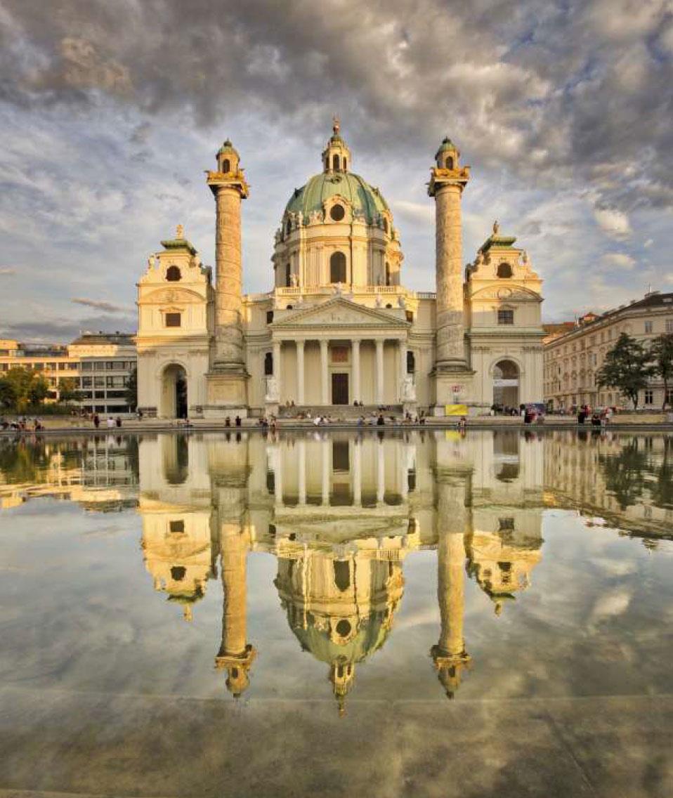 Piatnik Karlskirche Vienna  Jigsaw Puzzle (1000 Pieces)