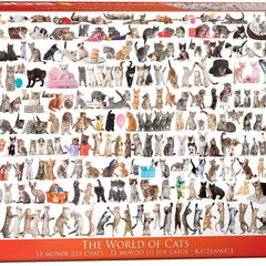 Eurographics The World of Cats Jigsaw Puzzle (2000 Pieces)
