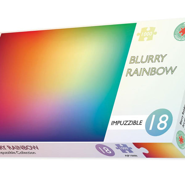 Blurry Rainbow  - Impuzzible No.18 - Jigsaw Puzzle (1000 Pieces)