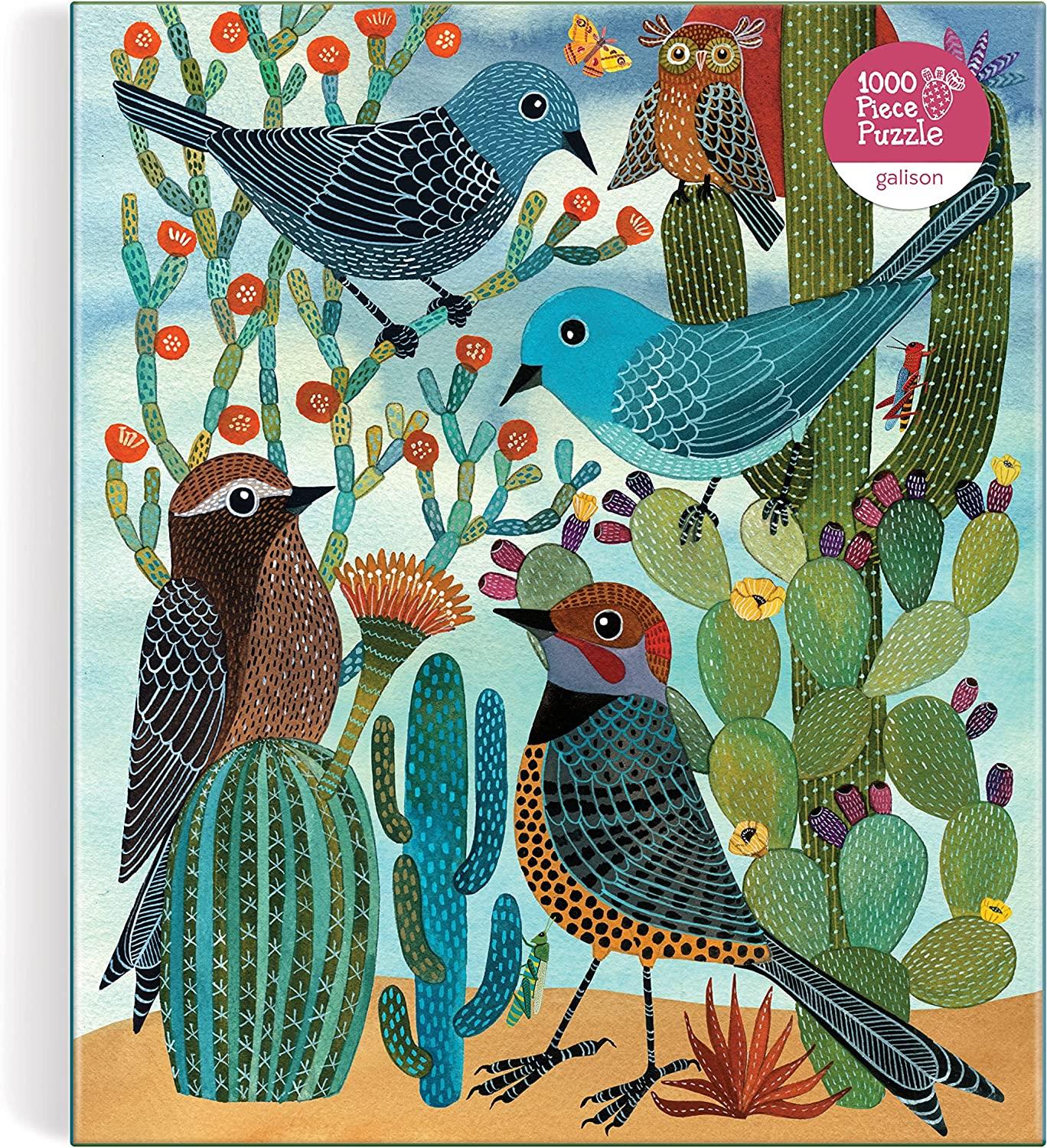 Galison Desert Avian Friends Jigsaw Puzzle (1000 Pieces) – PDK