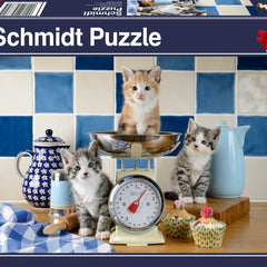 Schmidt Cats in the Kitchen Jigsaw Puzzle (500 pieces)