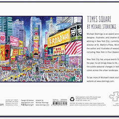 Galison Times Square, Michael Storrings Jigsaw Puzzle (1000 Pieces)