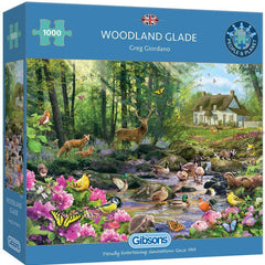 Gibsons Woodland Glade Jigsaw Puzzle (1000 Pieces)