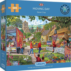 Gibsons Moving Day Jigsaw Puzzle (500 Pieces)