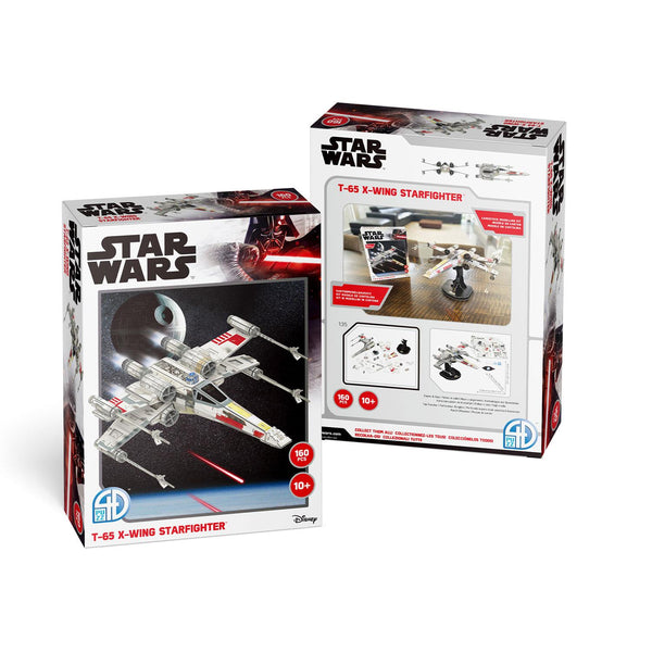 Star Wars T-65 X-Wing Star Fighter 3D Model Puzzle