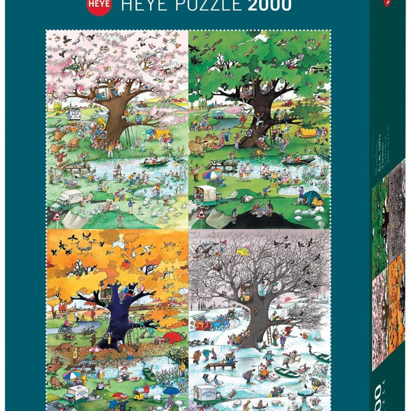 Heye Standard Four Seasons, Blachon Jigsaw Puzzle (2000 Pieces)