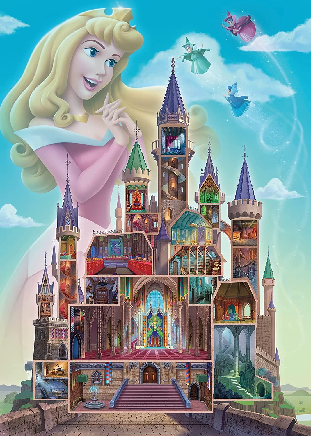 Ravensburger Disney Aurora Castle Jigsaw Puzzle (1000 Pieces)