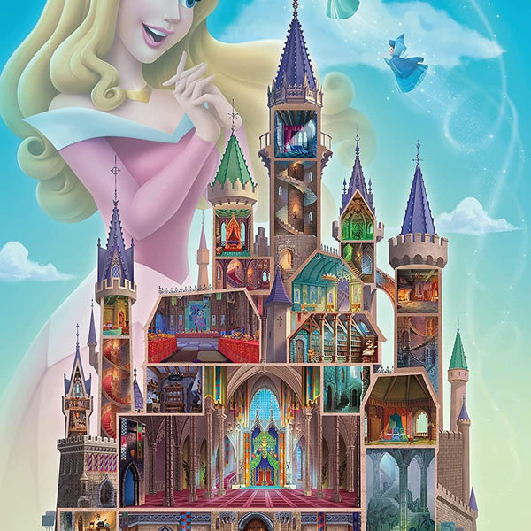 Ravensburger Disney Aurora Castle Jigsaw Puzzle (1000 Pieces)