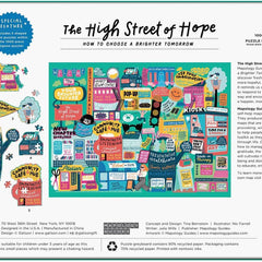 Galison The High Street of Hope Multi-Jigsaw Puzzle Jigsaw Puzzle (1000 Pieces)