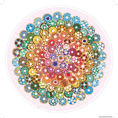Ravensburger Doughnuts Circle of Colours Circular Jigsaw Puzzle (500 Pieces)