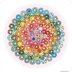 Ravensburger Doughnuts Circle of Colours Circular Jigsaw Puzzle (500 Pieces)