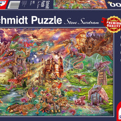 Schmidt The Dragon's Treasure Jigsaw Puzzle (2000 Pieces)