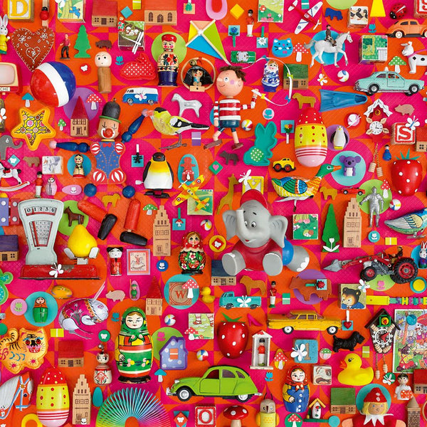 Schmidt Shelley Davies Vintage Toys Jigsaw Puzzle (1000 Pieces)