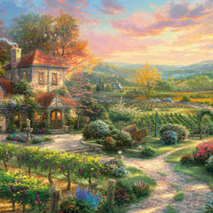 Gibsons Kinkade Wine Country Living Jigsaw Puzzle (1000 Pieces)