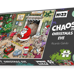 Chaos on Christmas Eve Jigsaw Puzzle - Chaos no. 23 (1000 Pieces)