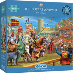 Gibsons The Joust at Warwick Jigsaw Puzzle (1000 Pieces)