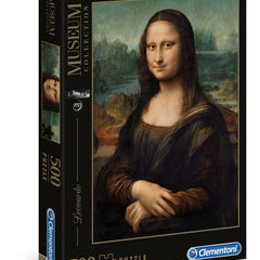 Clementoni Great Museum da Vinci Mona Lisa High Quality Jigsaw Puzzle (500 Pieces)