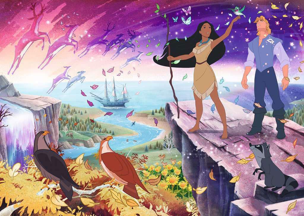 Ravensburger Disney Collector's Edition Pocahontas Jigsaw Puzzle (1000 Pieces)