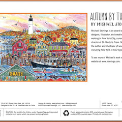 Galison Autumn By the Sea, Michael Storrings Jigsaw Puzzle (1000 Pieces)