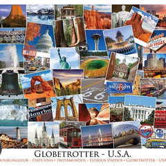 Eurographics Globetrotter USA Jigsaw Puzzle (1000 Pieces)