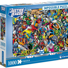Clementoni DC Comics Impossible Jigsaw Puzzle (1000 Pieces)