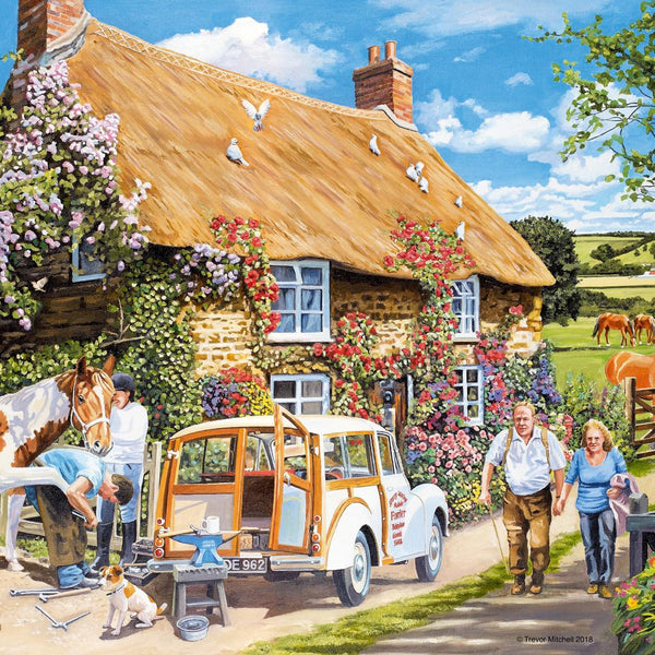 Ravensburger The Country Cottage Jigsaw Puzzle (100 Extra Large XXL Pieces)