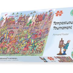 Tempestuous Tournament - Armand Foster Jigsaw Puzzle (1000 Pieces)