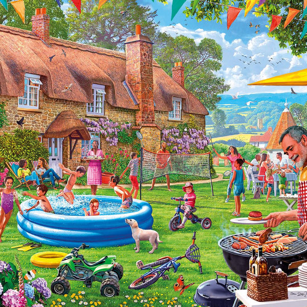 Gibsons Summer Days Jigsaw Puzzle (1000 Pieces)