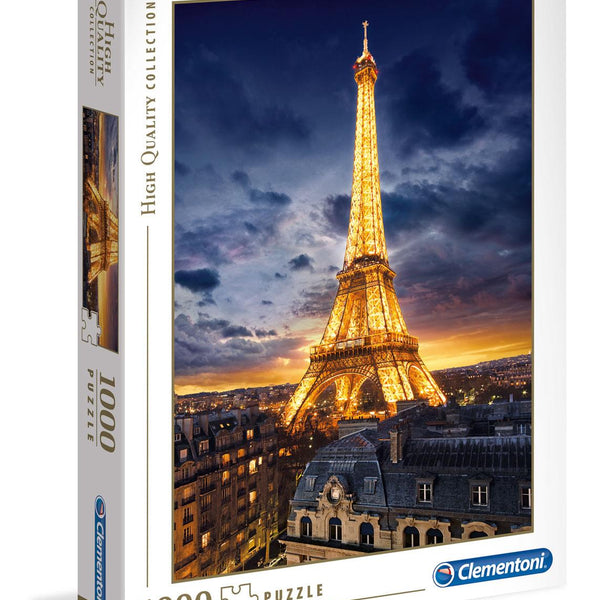 Clementoni Eiffel Tower High Quality Jigsaw Puzzle (1000 Pieces)