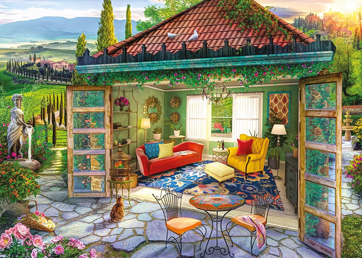 Ravensburger Tuscan Oasis Jigsaw Puzzle (1000 Pieces)
