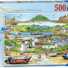 Ravensburger Escape to Cornwall Jigsaw Puzzle (500 Pieces)