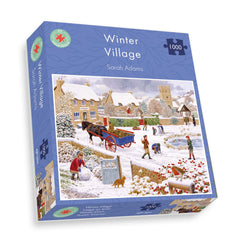 Winter Village - Sarah Adams Jigsaw Puzzle (1000 Pieces)