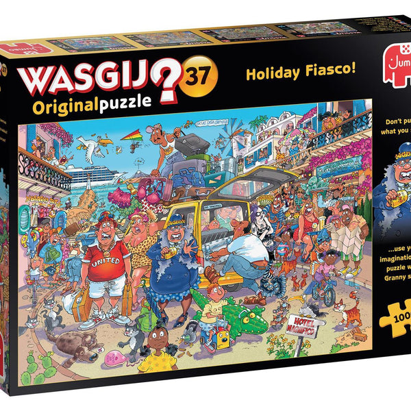 Wasgij Original 37 Holiday Fiasco! Jigsaw Puzzle (1000 Pieces)