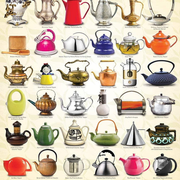 Eurographics Teapots Jigsaw Puzzle (1000 Pieces)