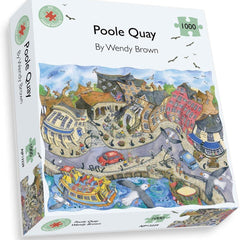 Poole Quay, Wendy Brown Jigsaw Puzzle (1000 Pieces)