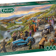 Falcon Deluxe Vintage Car Rally Jigsaw Puzzle (1000 Pieces)