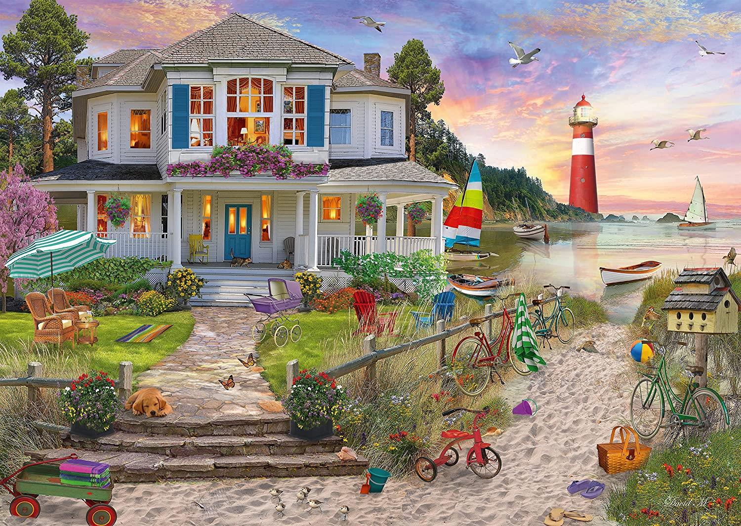Schmidt The Beach House Jigsaw Puzzle (1000 Pieces)